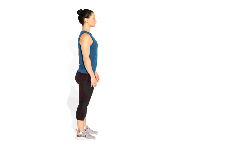GIF of Lunge To Rock Back exercise