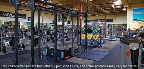 South Coast Metro Center Super-Sport Gym in Costa Mesa, CA